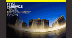 Desktop Screenshot of firstinservice.com